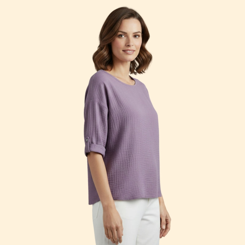 Women’s Casual T-Shirt with Relaxed Fit