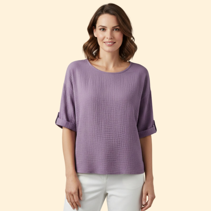 Women’s Casual T-Shirt with Relaxed Fit