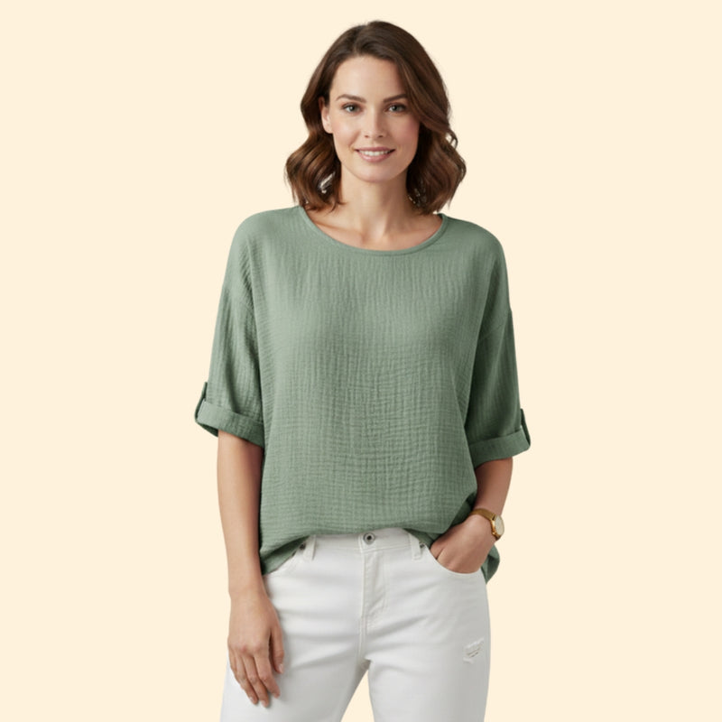 Women’s Casual T-Shirt with Relaxed Fit