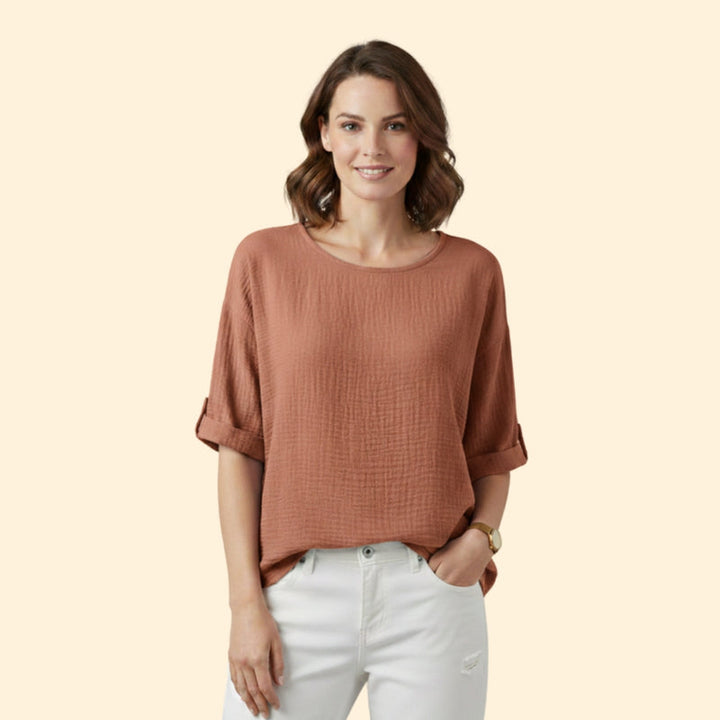 Women’s Casual T-Shirt with Relaxed Fit