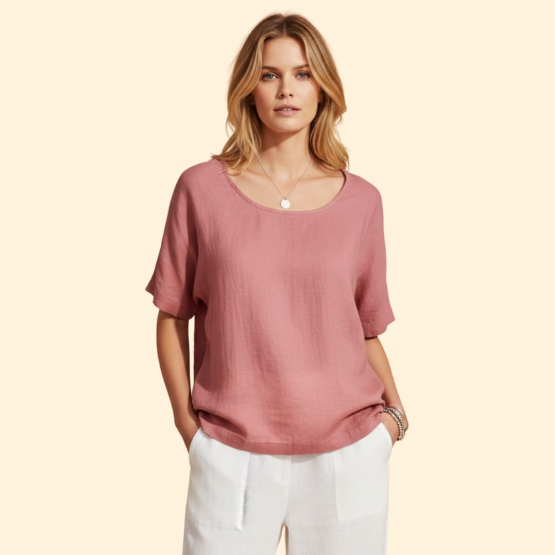 Women’s Casual T-Shirt with Short Sleeves
