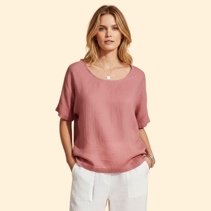 Women’s Casual T-Shirt with Short Sleeves