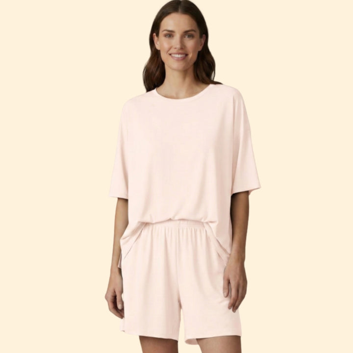Women’s Casual Top with Matching Shorts