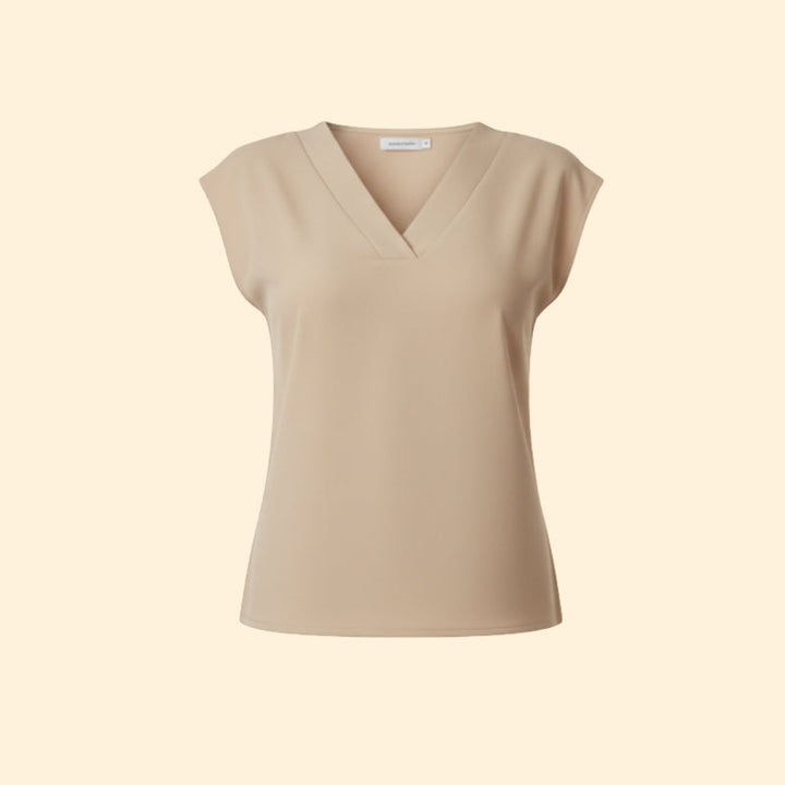 Women’s Casual Top with V-Neck