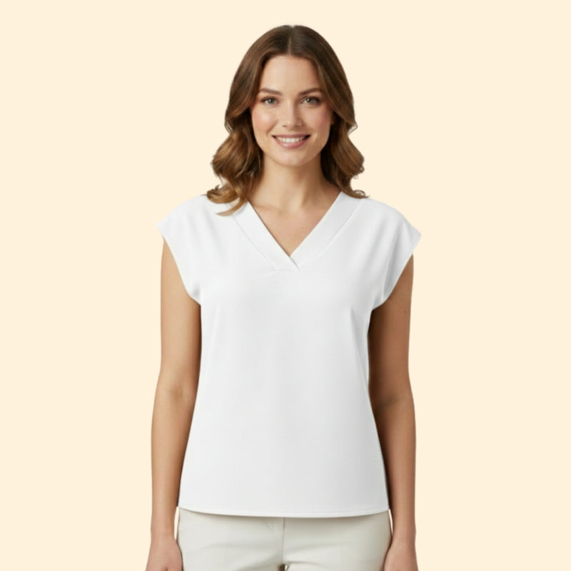 Women’s Casual Top with V-Neck