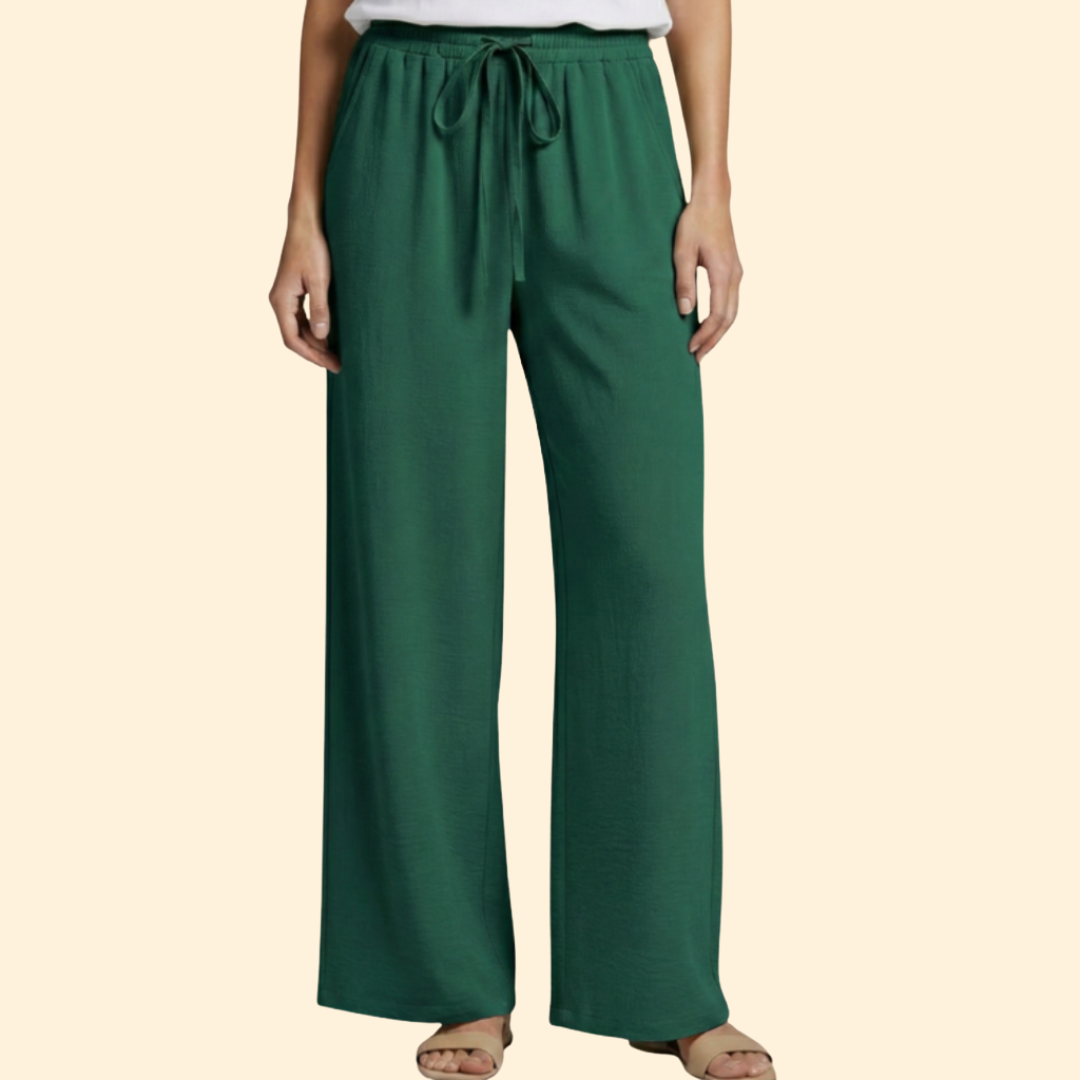 Women’s Casual Trousers with Elastic Waistband