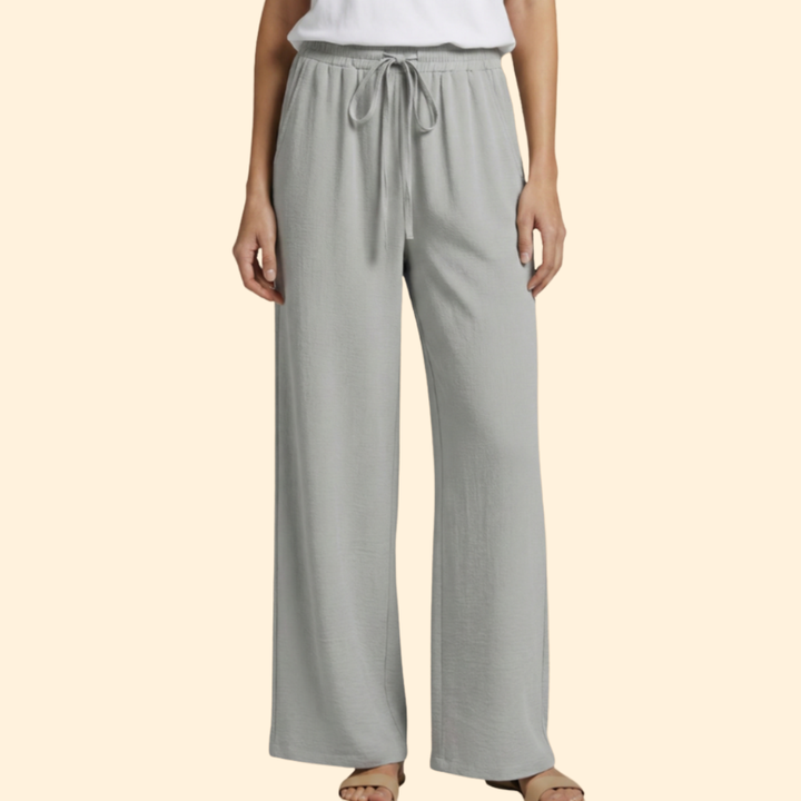 Women’s Casual Trousers with Elastic Waistband