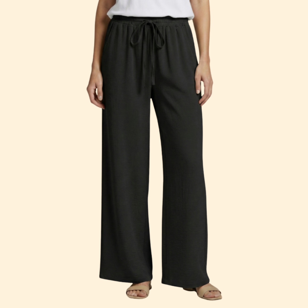Women’s Casual Trousers with Elastic Waistband