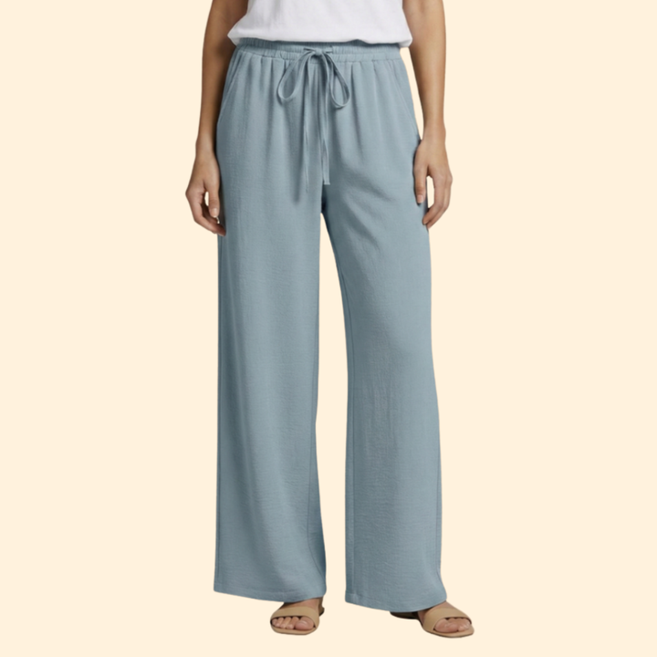 Women’s Casual Trousers with Elastic Waistband