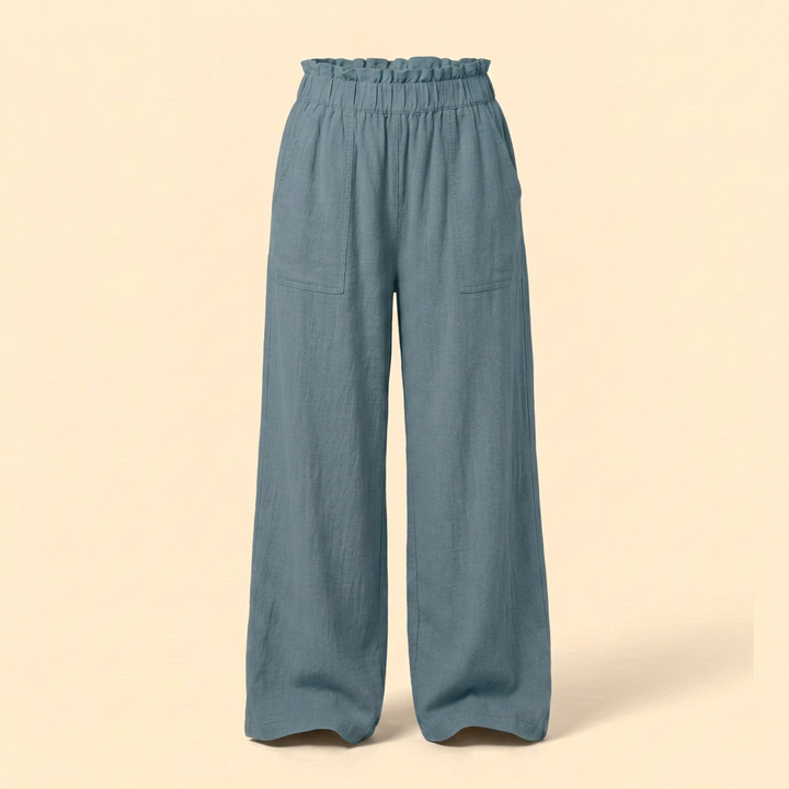 Women’s Casual Trousers with Relaxed Fit Waist