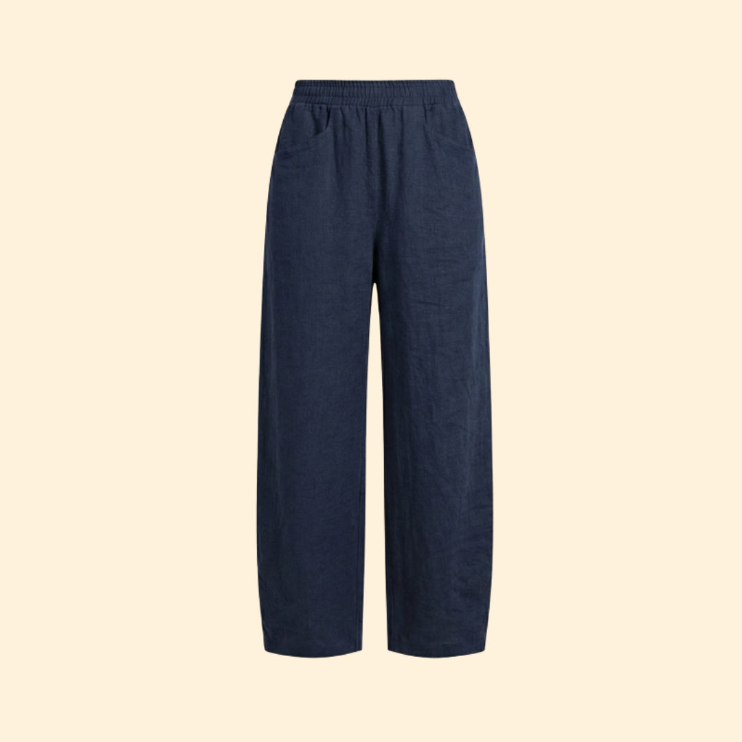 Women's Casual Trousers with Side Pockets