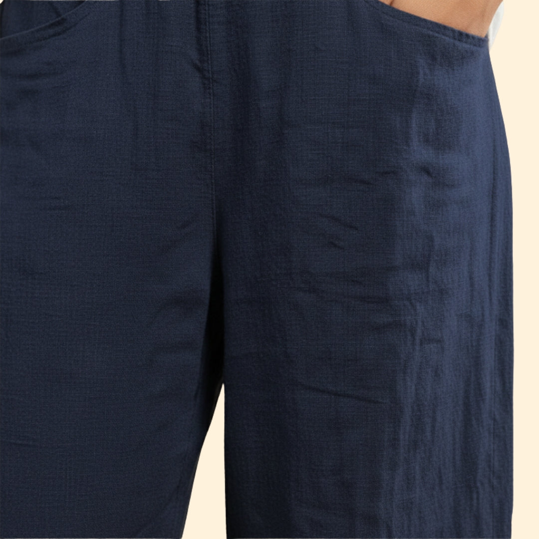 Women's Casual Trousers with Side Pockets
