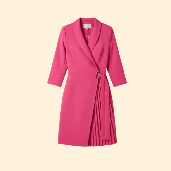Women's Chic Belted Dress