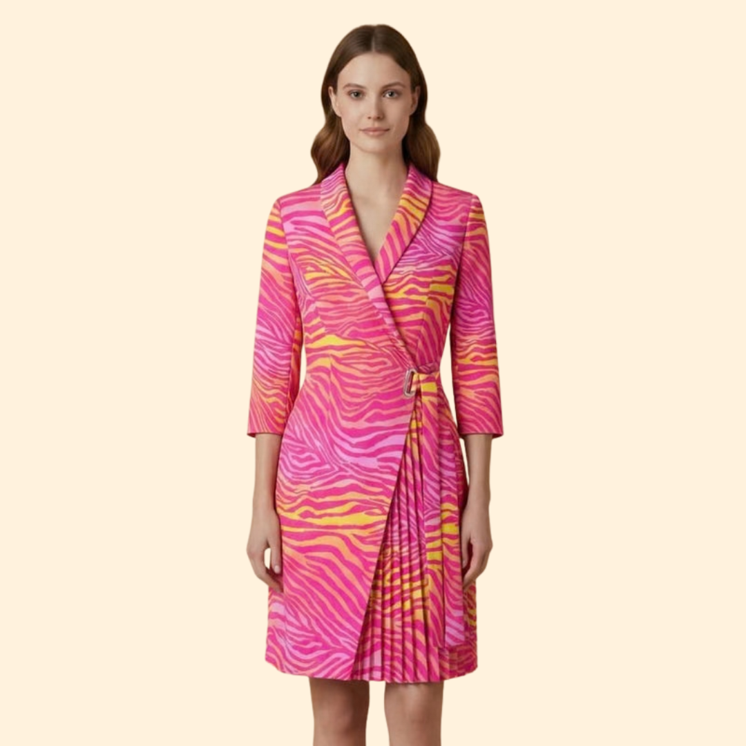 Women's Chic Belted Dress
