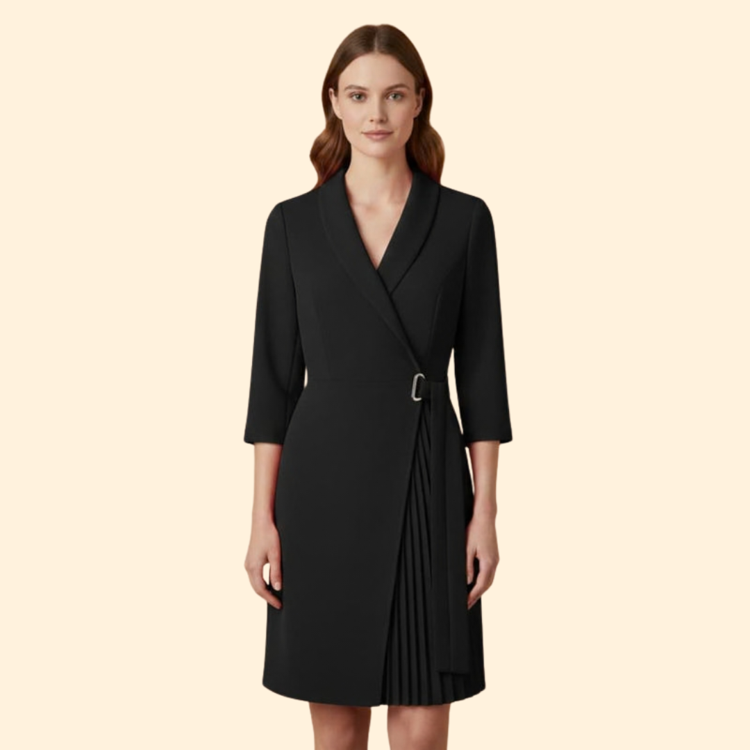 Women's Chic Belted Dress