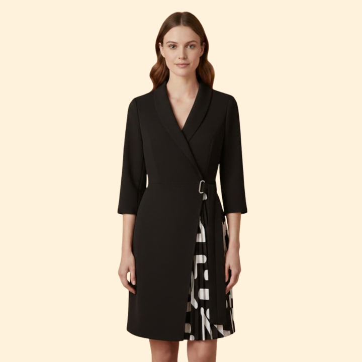 Women's Chic Belted Dress