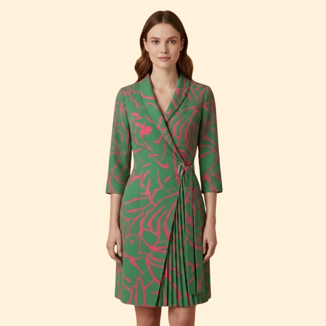 Women's Chic Belted Dress