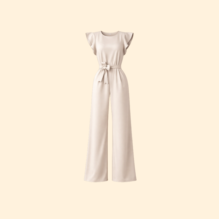 Women’s Chic Jumpsuit with Wide Leg Fit