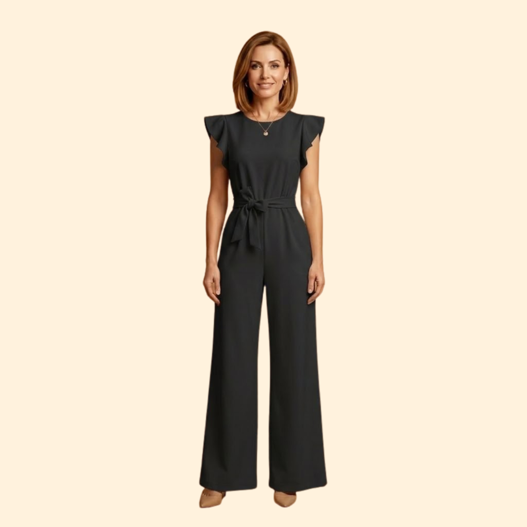 Women’s Chic Jumpsuit with Wide Leg Fit