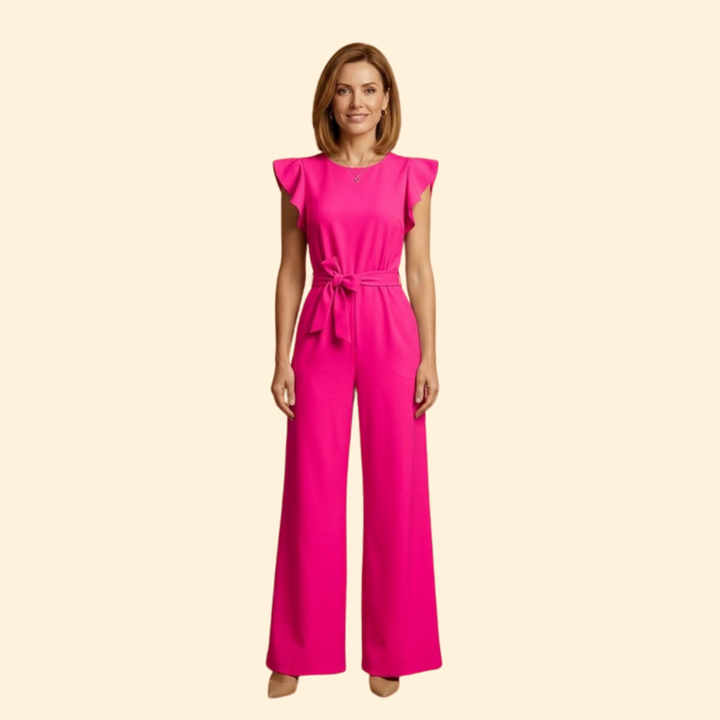 Women’s Chic Jumpsuit with Wide Leg Fit