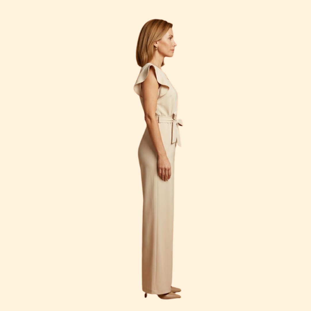 Women’s Chic Jumpsuit with Wide Leg Fit