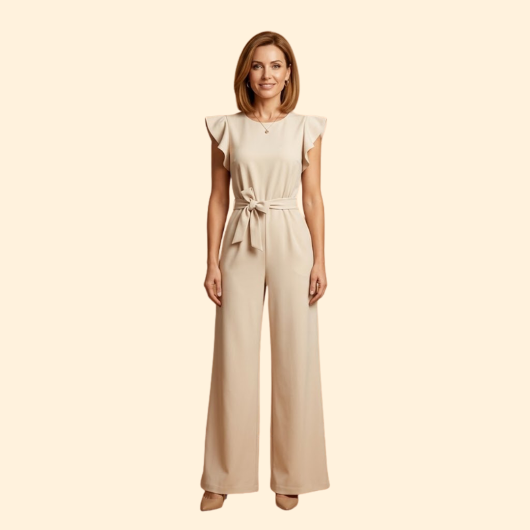 Women’s Chic Jumpsuit with Wide Leg Fit