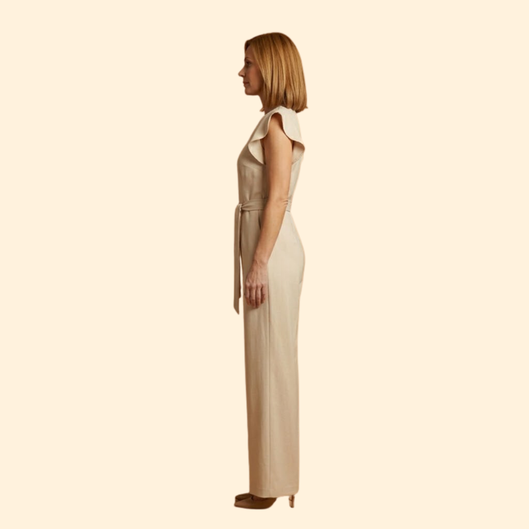 Women’s Chic Jumpsuit with Wide Leg Fit
