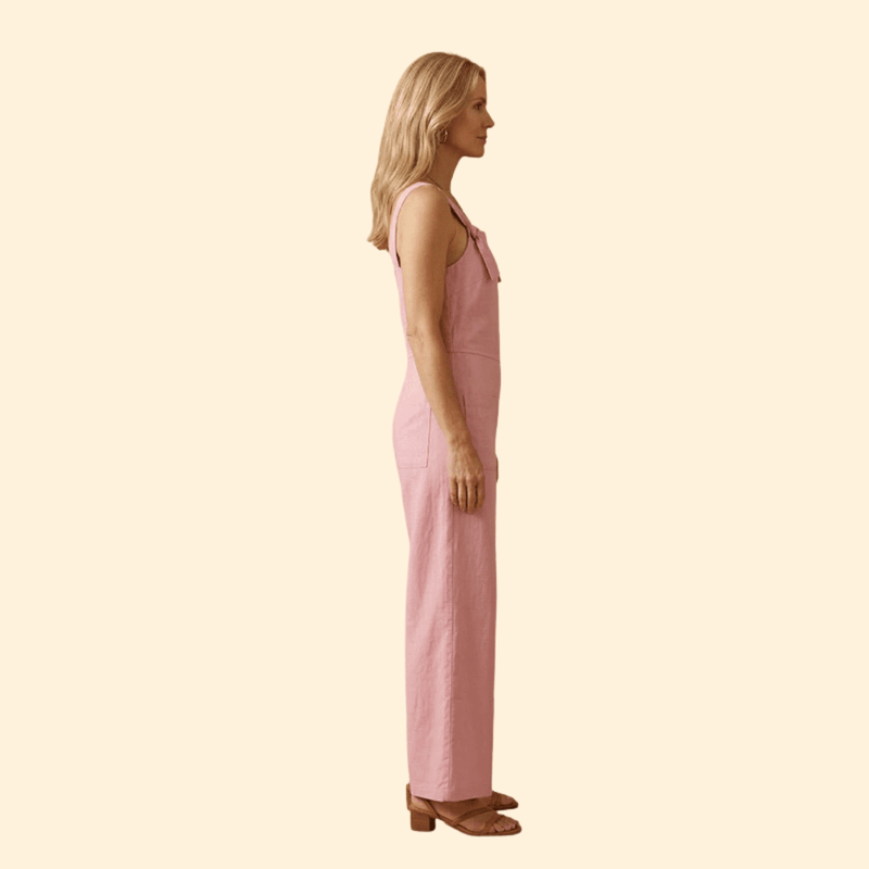 Women’s Casual Jumpsuit with Adjustable Straps