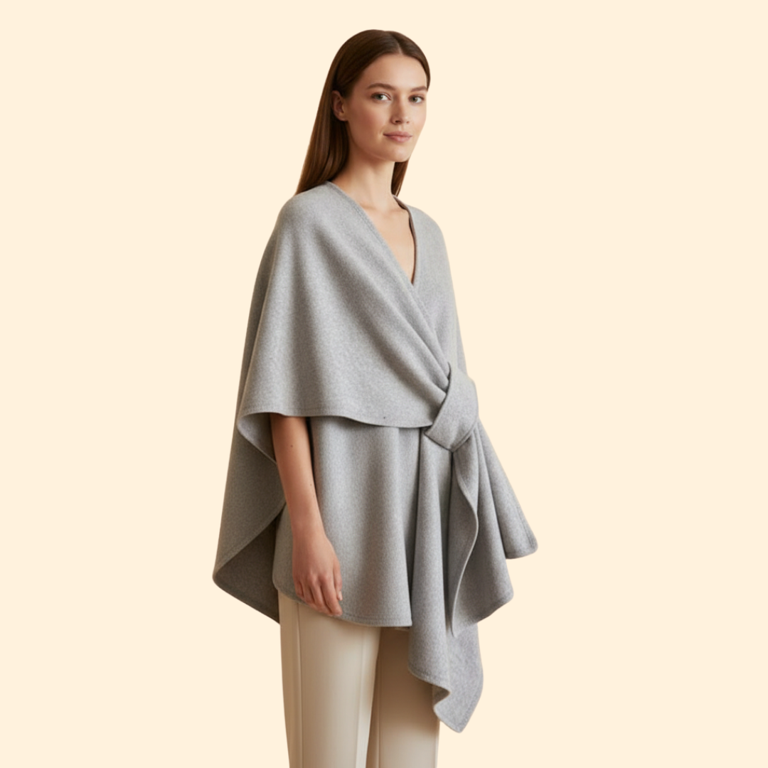 Women’s Wrap Coat with Tie Belt