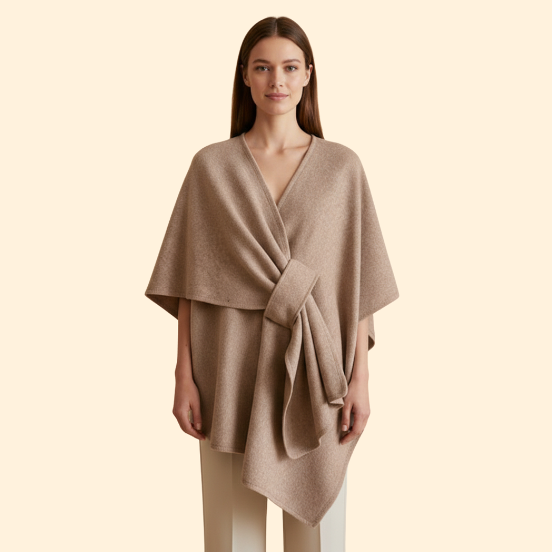 Women’s Wrap Coat with Tie Belt