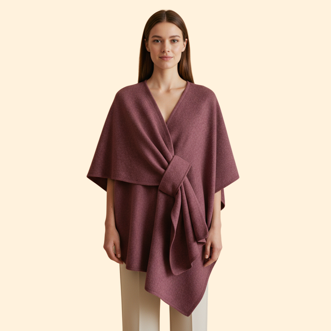 Women’s Wrap Coat with Tie Belt