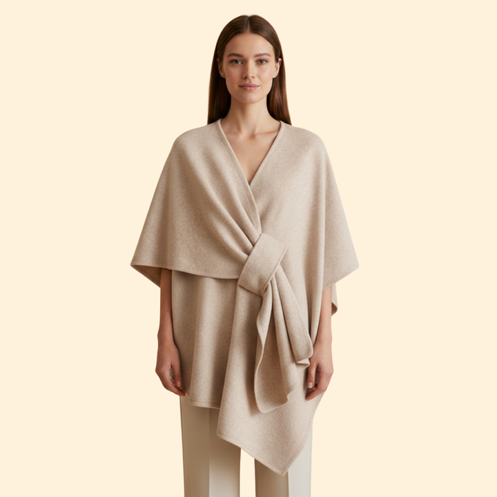 Women’s Wrap Coat with Tie Belt