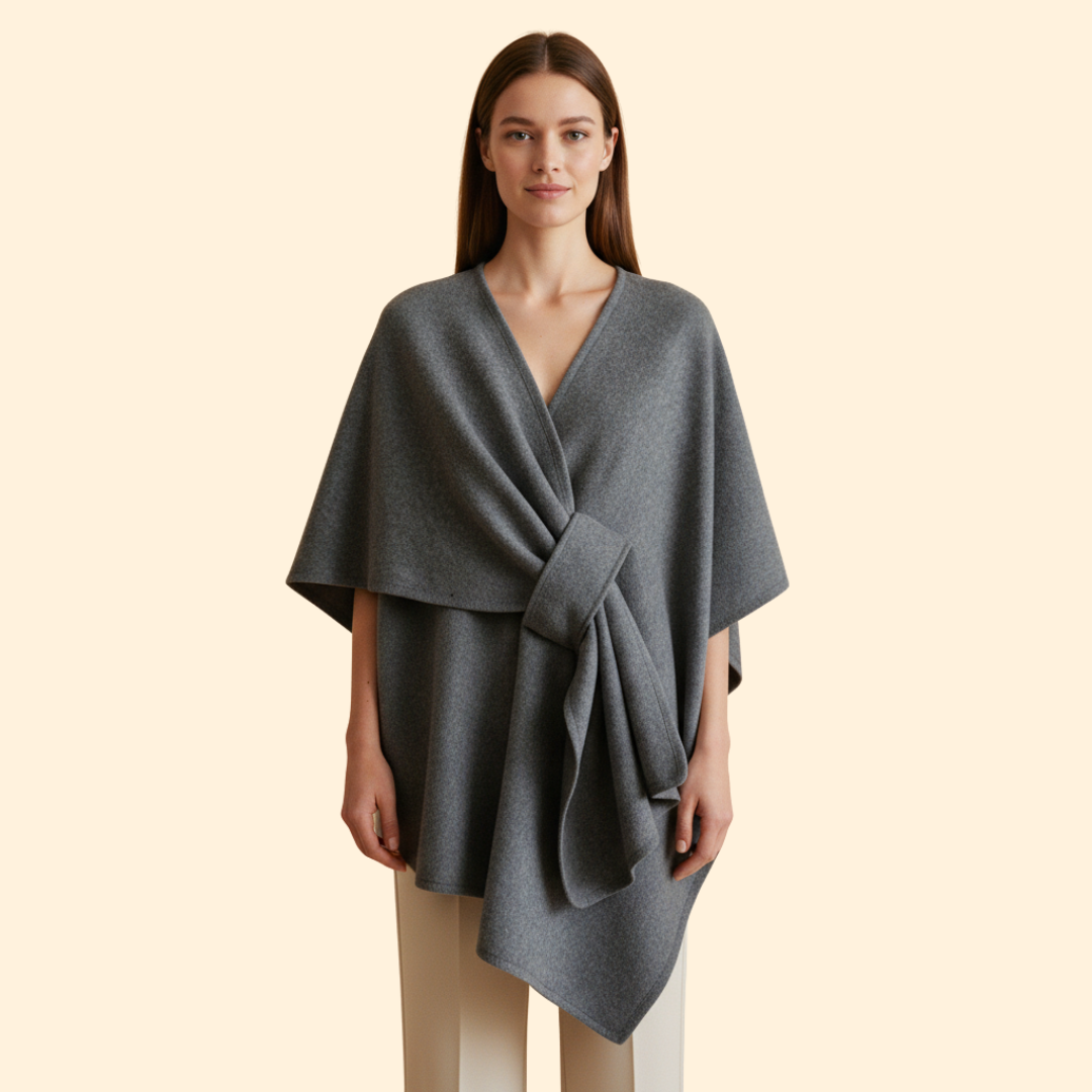 Women’s Wrap Coat with Tie Belt