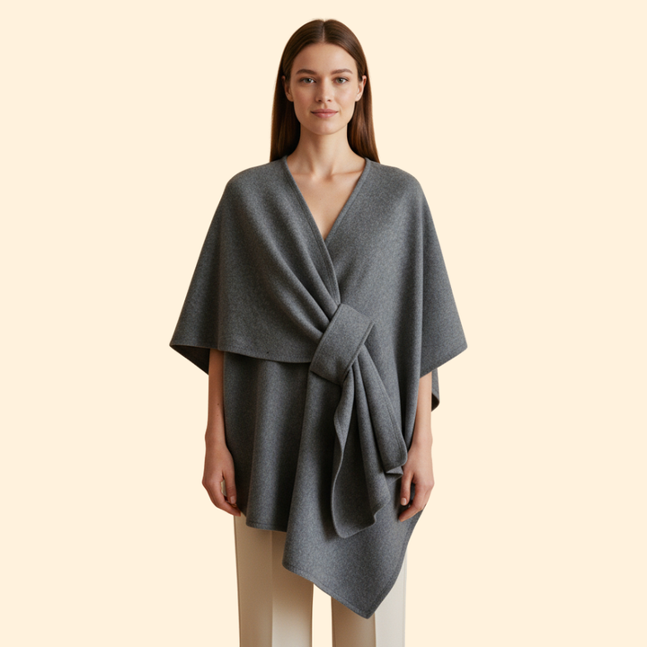 Women’s Wrap Coat with Tie Belt