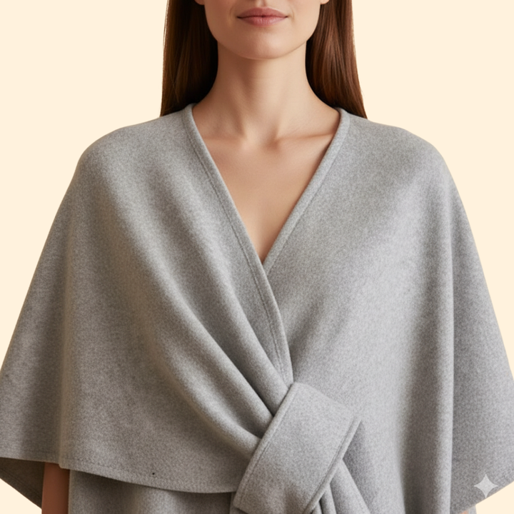Women’s Wrap Coat with Tie Belt