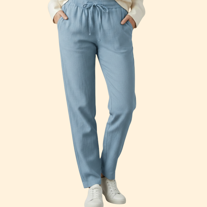 Women’s Comfortable Trousers with Adjustable Waistband
