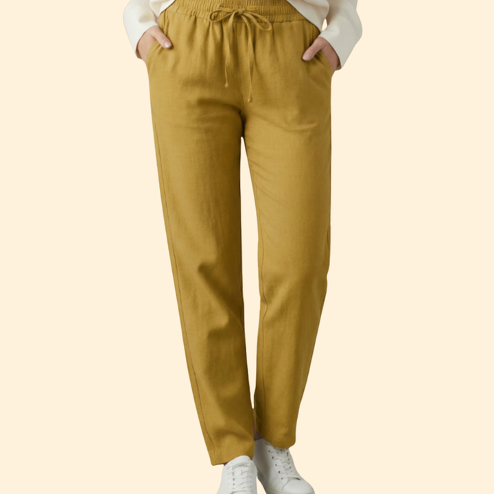 Women’s Comfortable Trousers with Adjustable Waistband
