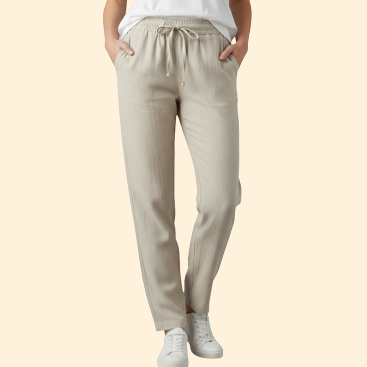 Women’s Comfortable Trousers with Adjustable Waistband