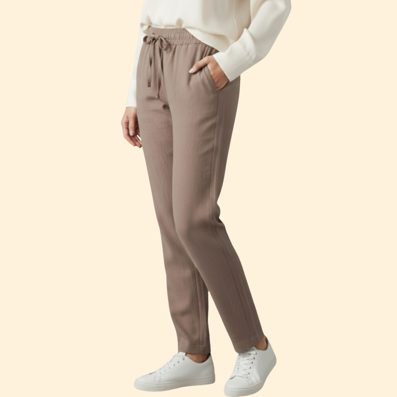 Women’s Comfortable Trousers with Adjustable Waistband