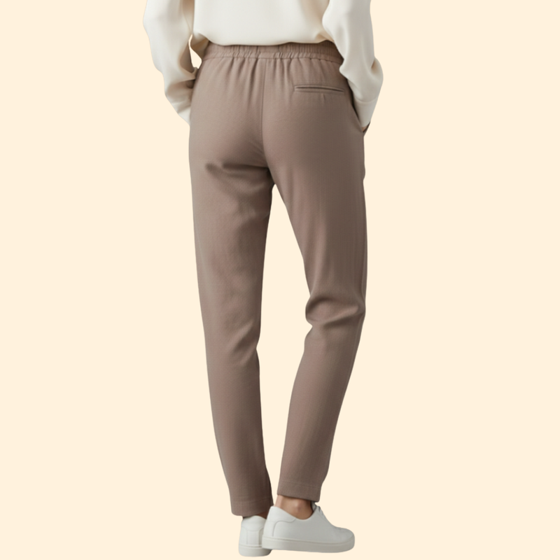 Women’s Comfortable Trousers with Adjustable Waistband