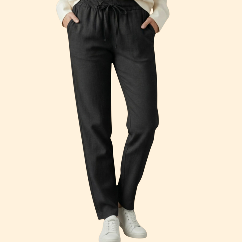 Women’s Comfortable Trousers with Adjustable Waistband