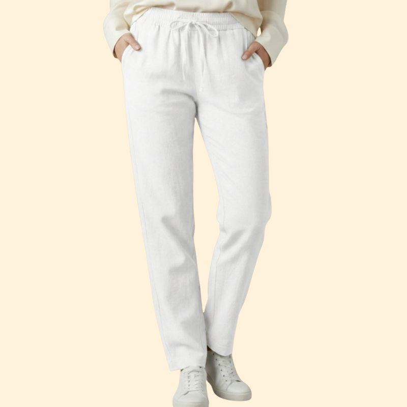 Women’s Comfortable Trousers with Adjustable Waistband