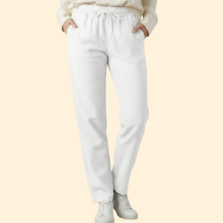 Women’s Comfortable Trousers with Adjustable Waistband