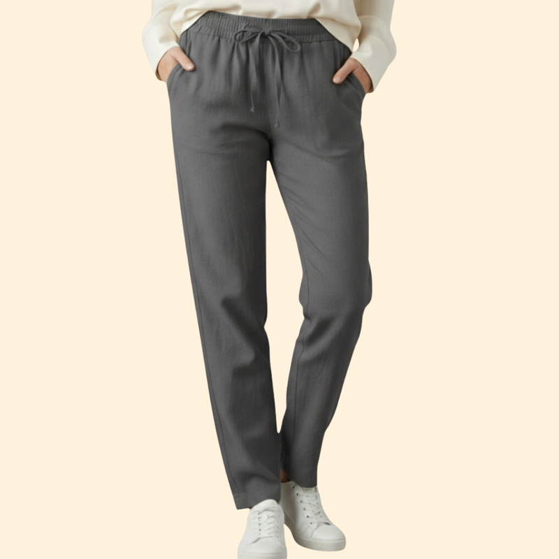 Women’s Comfortable Trousers with Adjustable Waistband