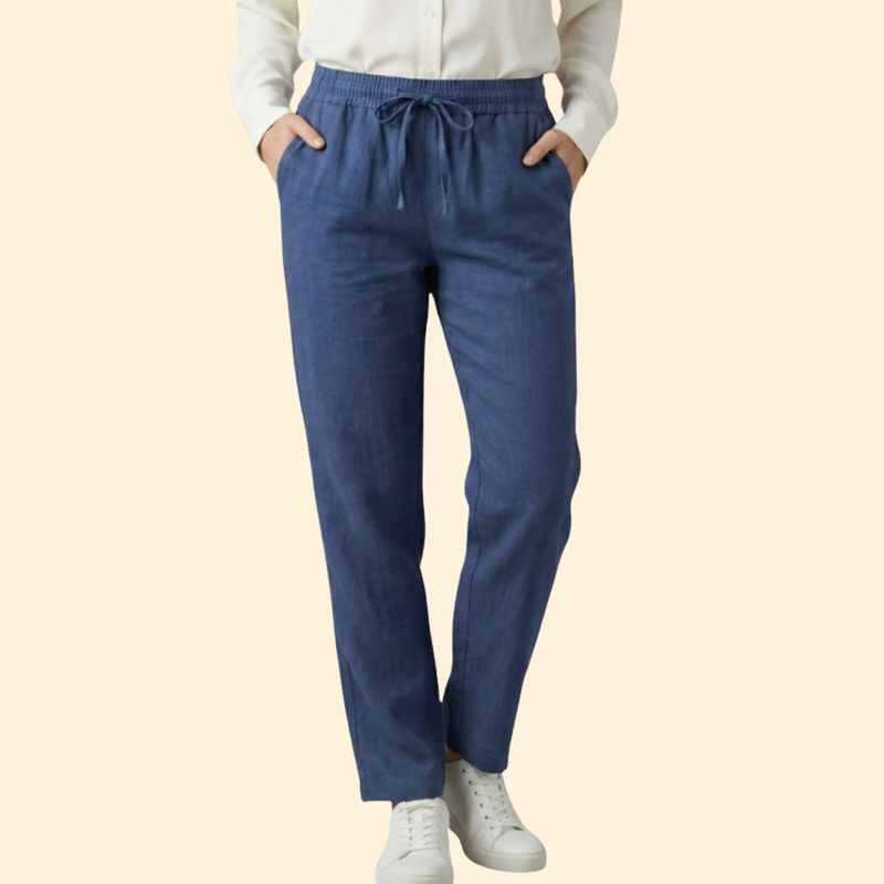 Women’s Comfortable Trousers with Adjustable Waistband