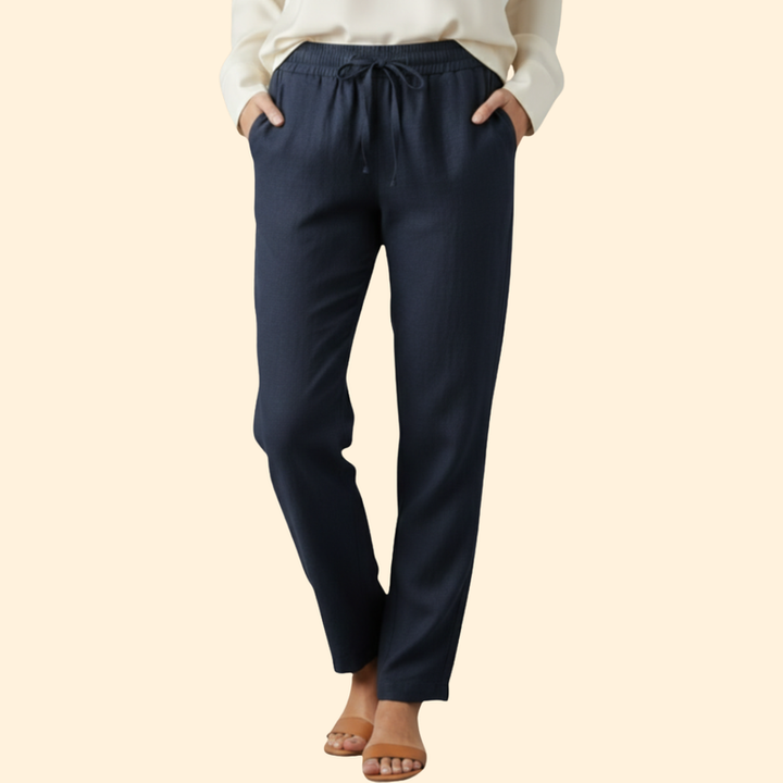 Women’s Comfortable Trousers with Adjustable Waistband