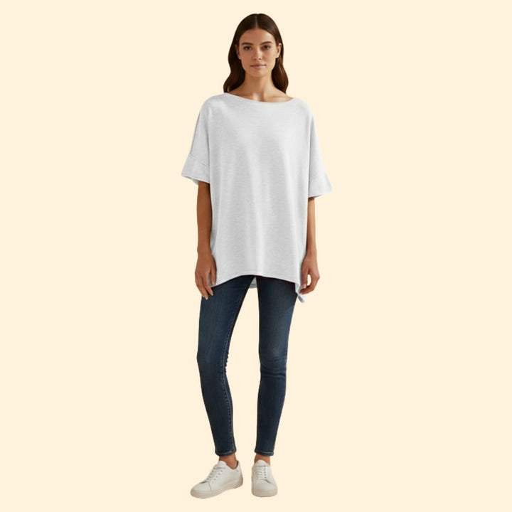 Women’s Comfy Oversized  T-shirt with Loose Fit