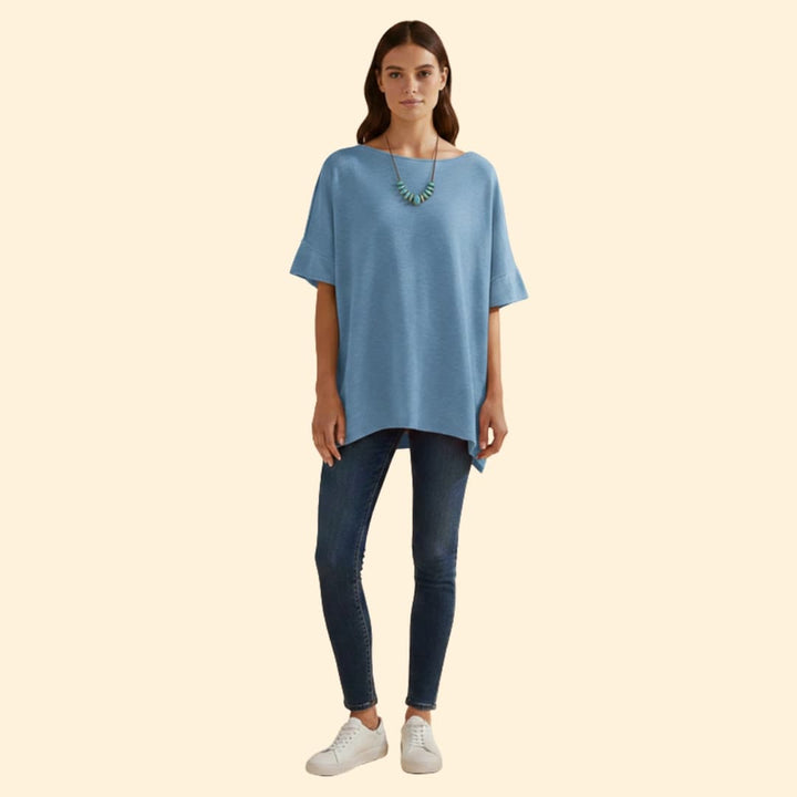 Women’s Comfy Oversized  T-shirt with Loose Fit