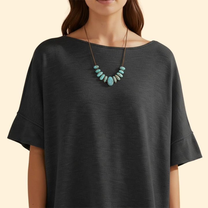 Women’s Comfy Oversized  T-shirt with Loose Fit