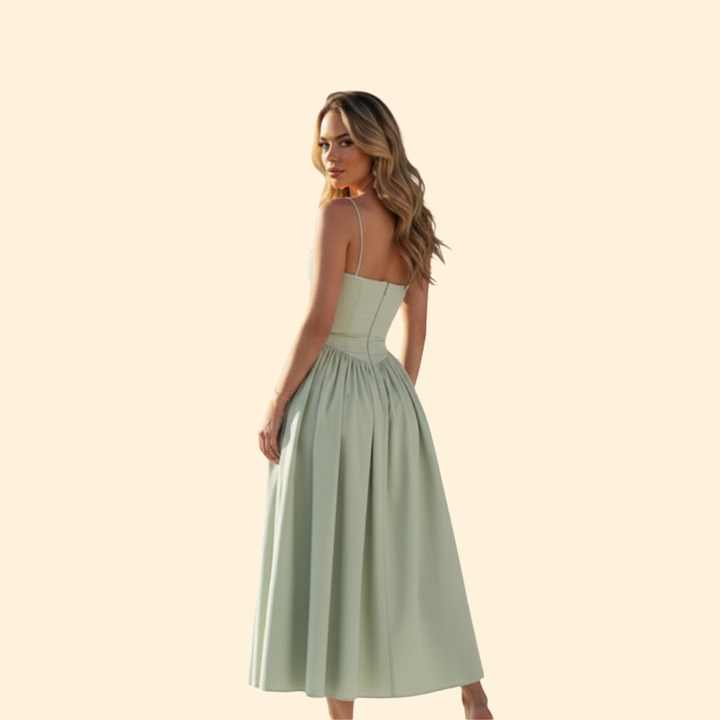 Women’s Corset Dress with Adjustable Straps
